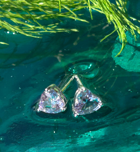 Purple Heartstrings Earrings