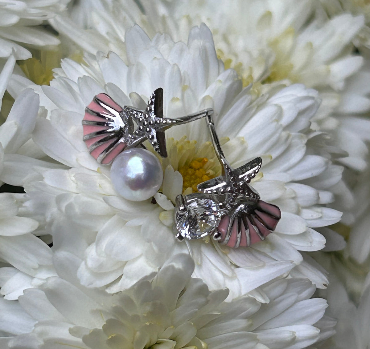 Pink Tide Earrings