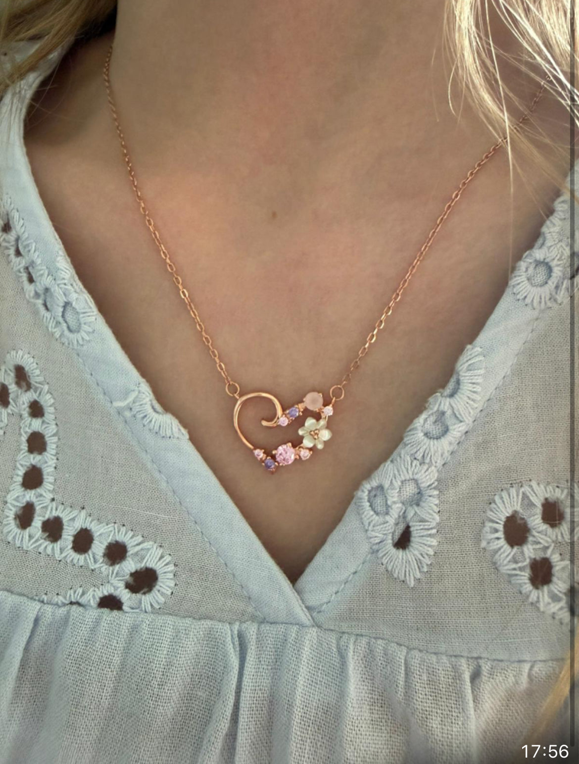 Blossom Heart Necklace