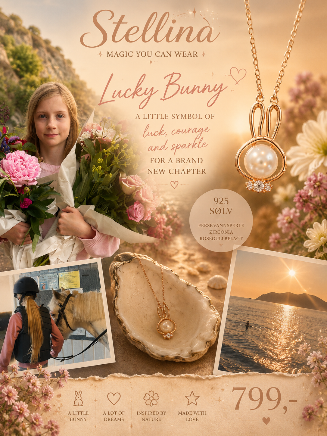 Little Lucky Bunny Necklace