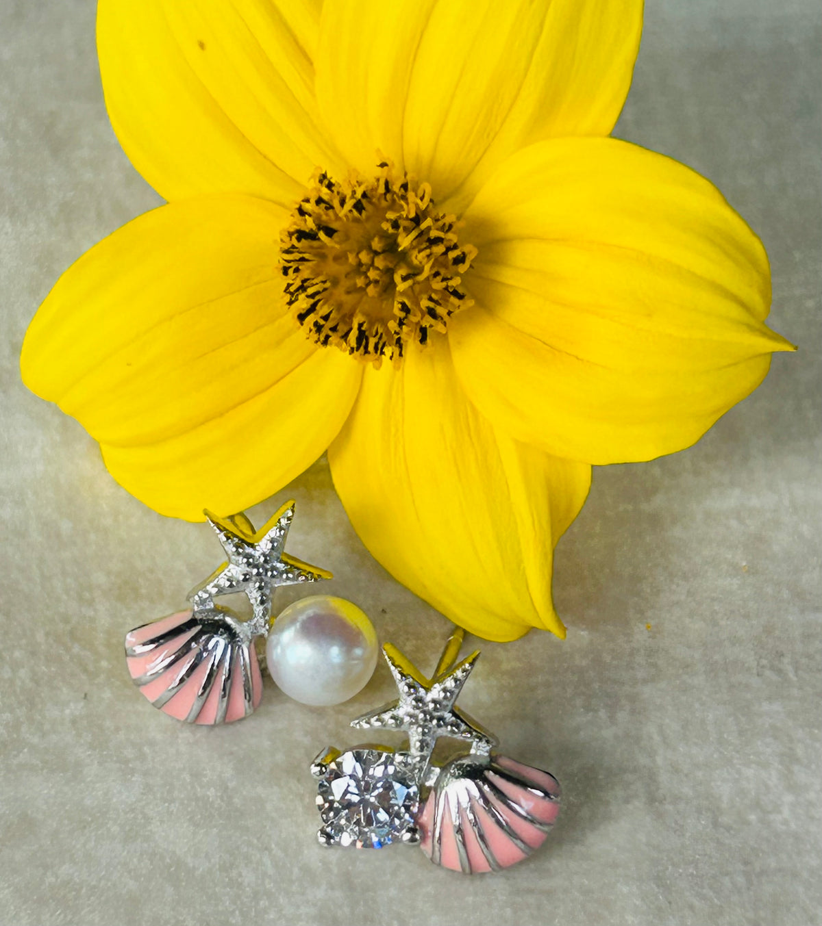Pink Tide Earrings