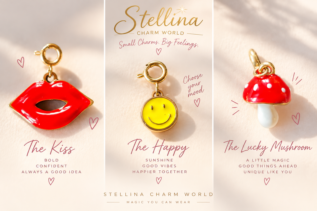 The Kiss Charm 💋 | Stellina Charm World