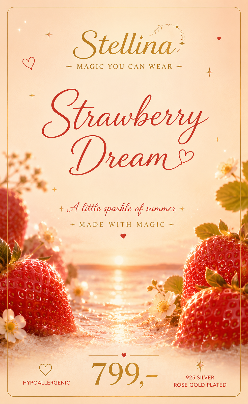 Strawberry Dream Necklace