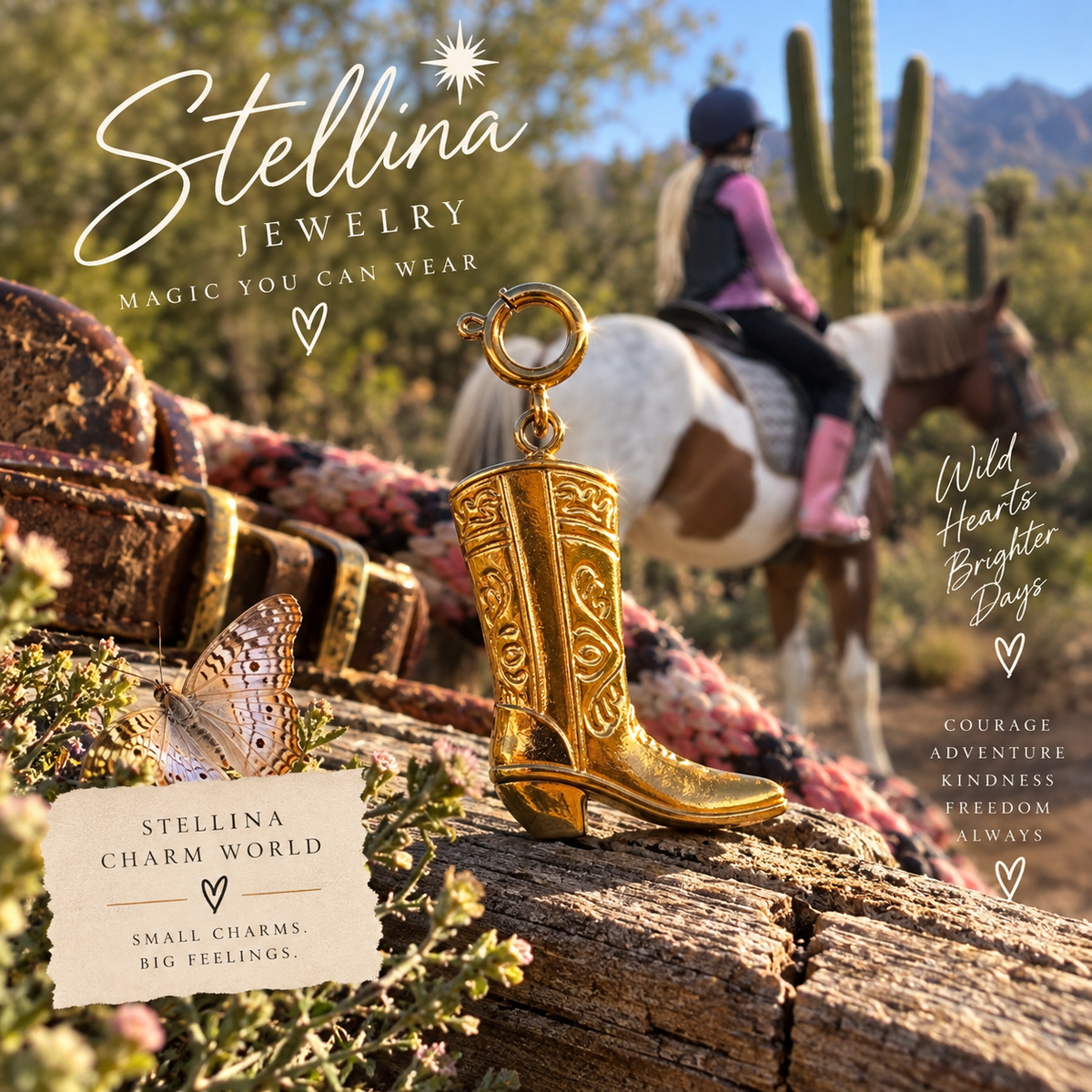 The Wild West Boot 🤠 | Stellina Charm World