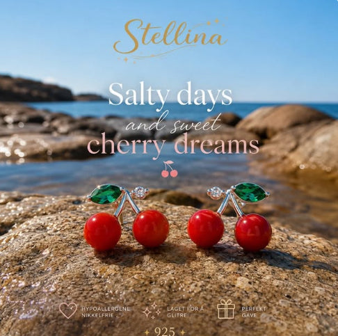 Summer Cherries Earrings